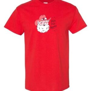 Red Santa Graphic T-Shirt